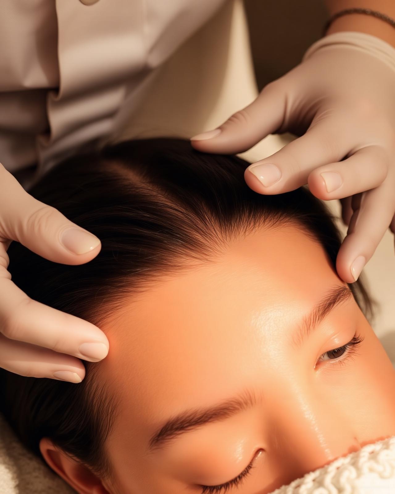 Scalp consultation for HairCell treatment